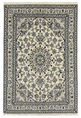 Alfombra persa - Nain - 235 x 165 cm - beige