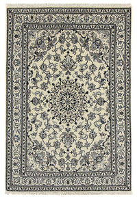 Alfombra persa - Nain - 235 x 165 cm - beige