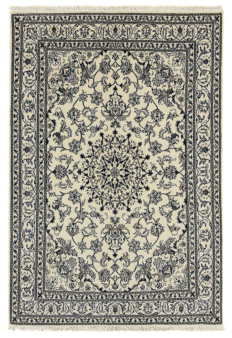 Alfombra persa - Nain - 235 x 165 cm - beige