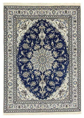 Alfombra persa - Nain - 236 x 168 cm - azul