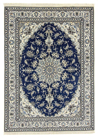 Alfombra persa - Nain - 236 x 168 cm - azul