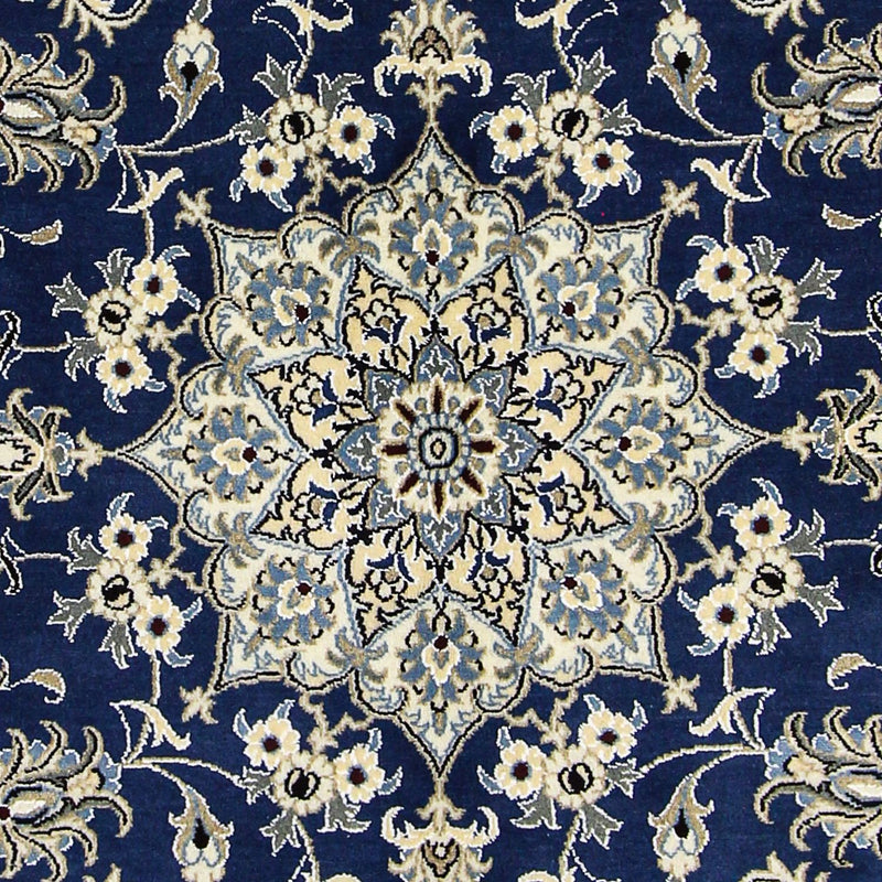 Alfombra persa - Nain - 236 x 168 cm - azul