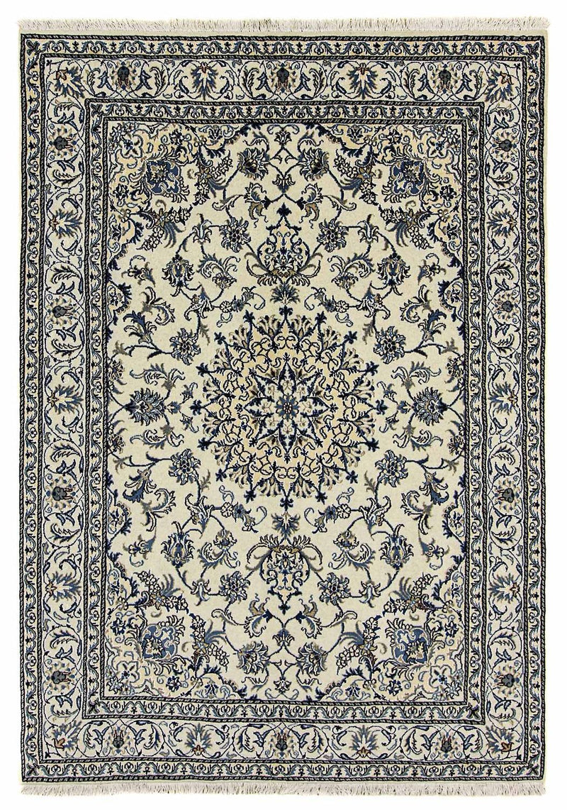 Alfombra persa - Nain - 238 x 168 cm - beige