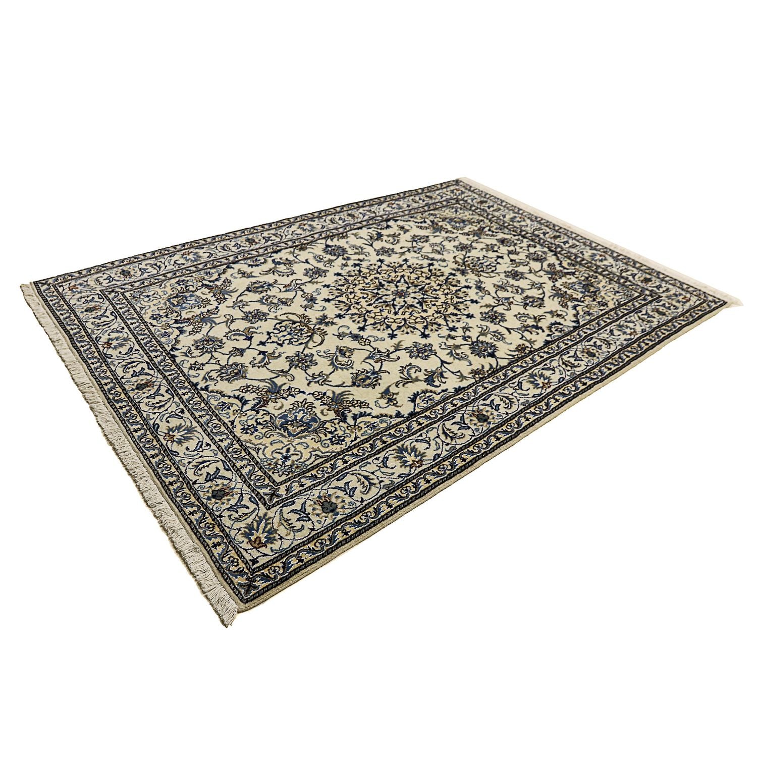 Alfombra persa - Nain - 238 x 168 cm - beige