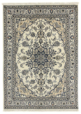 Alfombra persa - Nain - 232 x 165 cm - beige