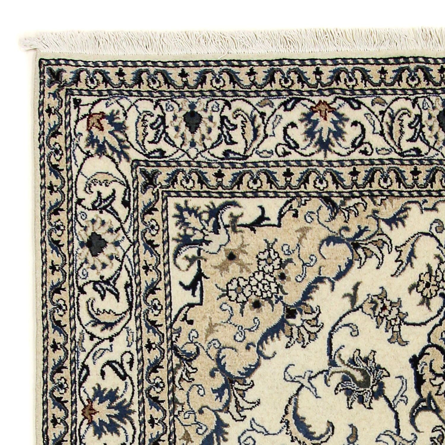 Alfombra persa - Nain - 232 x 165 cm - beige
