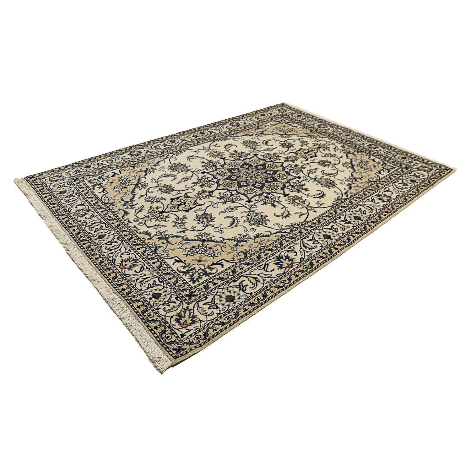 Alfombra persa - Nain - 232 x 165 cm - beige