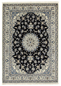 Alfombra persa - Nain - 240 x 170 cm - azul oscuro
