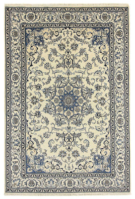 Alfombra persa - Nain - 296 x 196 cm - beige