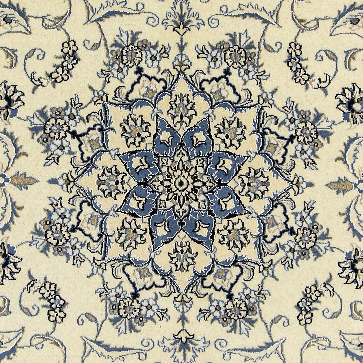Alfombra persa - Nain - 296 x 196 cm - beige