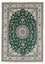 Alfombra persa - Nain - 286 x 200 cm - verde oscuro