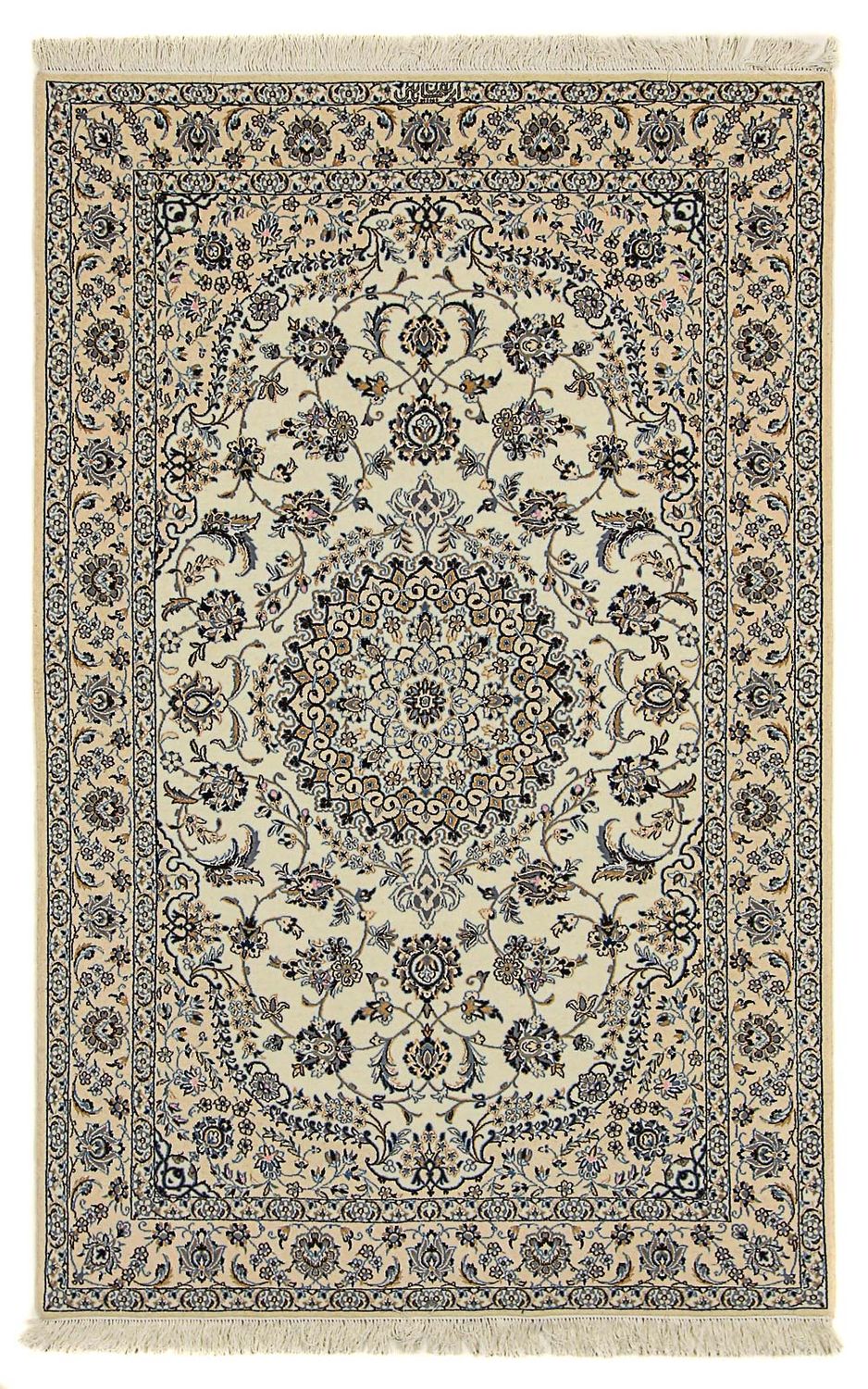 Alfombra Persa - Nain - Prima - 213 x 137 cm - beige