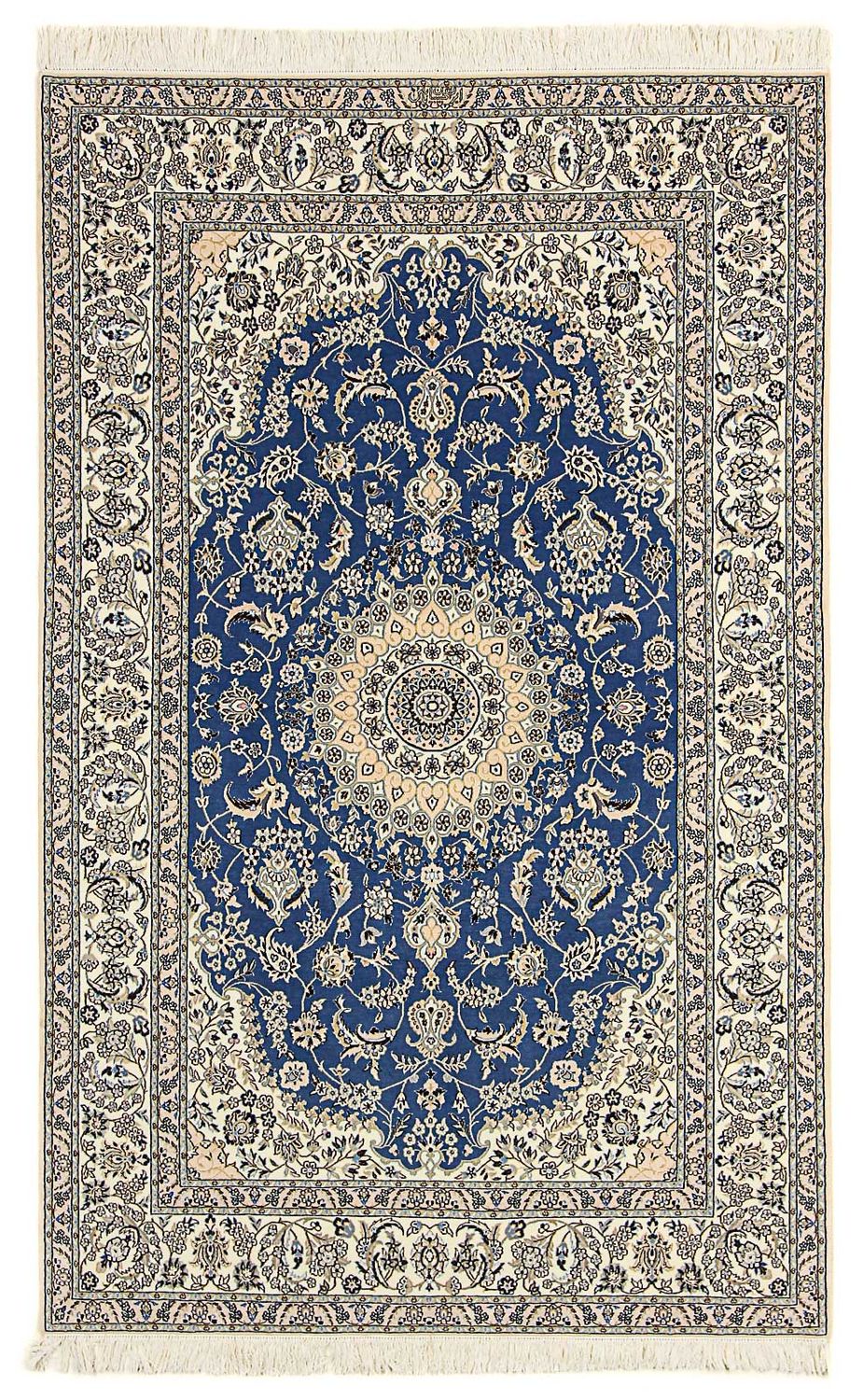 Alfombra Persa - Nain - Prima - 239 x 149 cm - azul