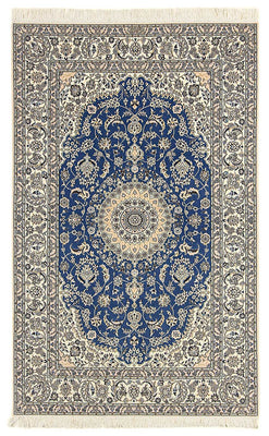 Alfombra Persa - Nain - Prima - 239 x 149 cm - azul