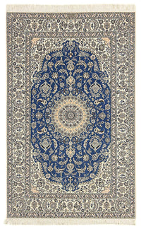 Alfombra Persa - Nain - Prima - 239 x 149 cm - azul