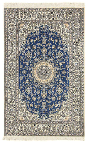 Alfombra Persa - Nain - Prima - 239 x 149 cm - azul