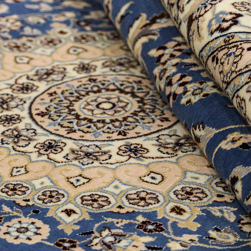Alfombra Persa - Nain - Prima - 239 x 149 cm - azul