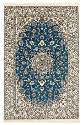 Alfombra Persa - Nain - Prima - 236 x 154 cm - azul