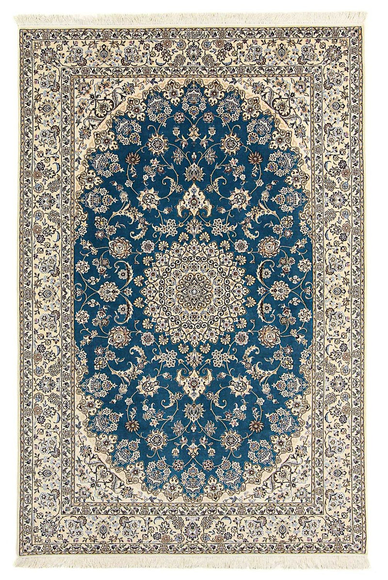 Alfombra Persa - Nain - Prima - 236 x 154 cm - azul
