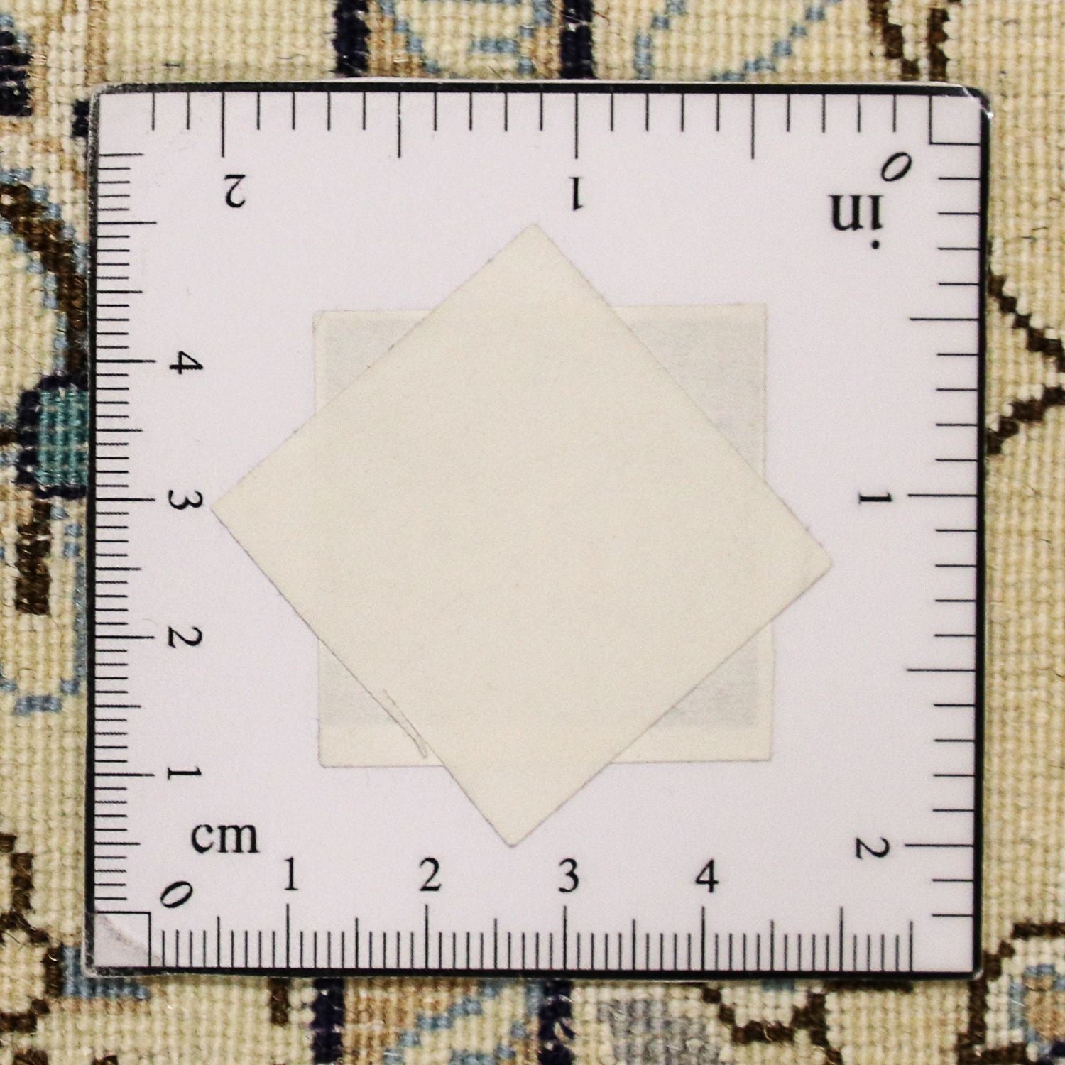 Alfombra Persa - Nain - Prima cuadrado  - 207 x 206 cm - rojo oscuro