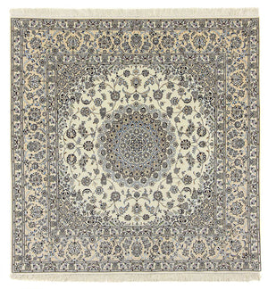 Alfombra Persa - Nain - Prima cuadrado  - 205 x 205 cm - beige