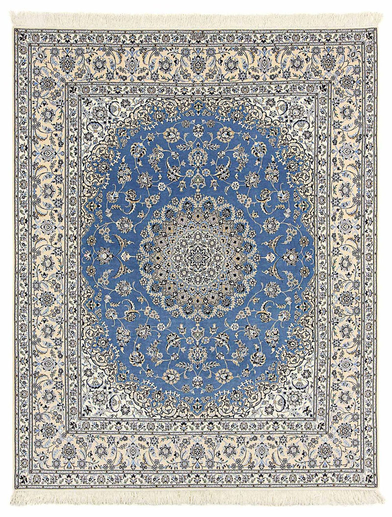 Alfombra Persa - Nain - Prima - 255 x 206 cm - azul