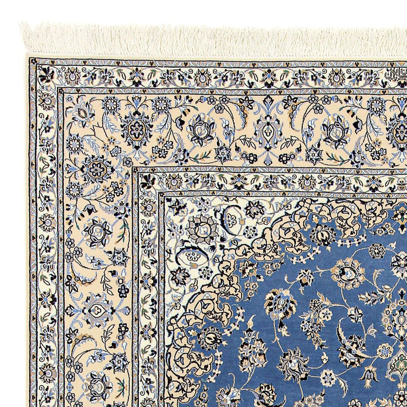 Alfombra Persa - Nain - Prima - 255 x 206 cm - azul