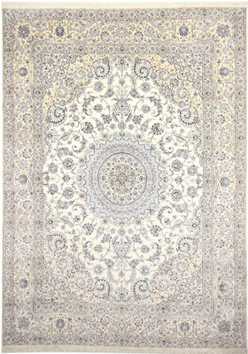 Alfombra Persa - Nain - Real - 415 x 300 cm - crema
