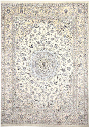 Alfombra Persa - Nain - Real - 415 x 300 cm - crema