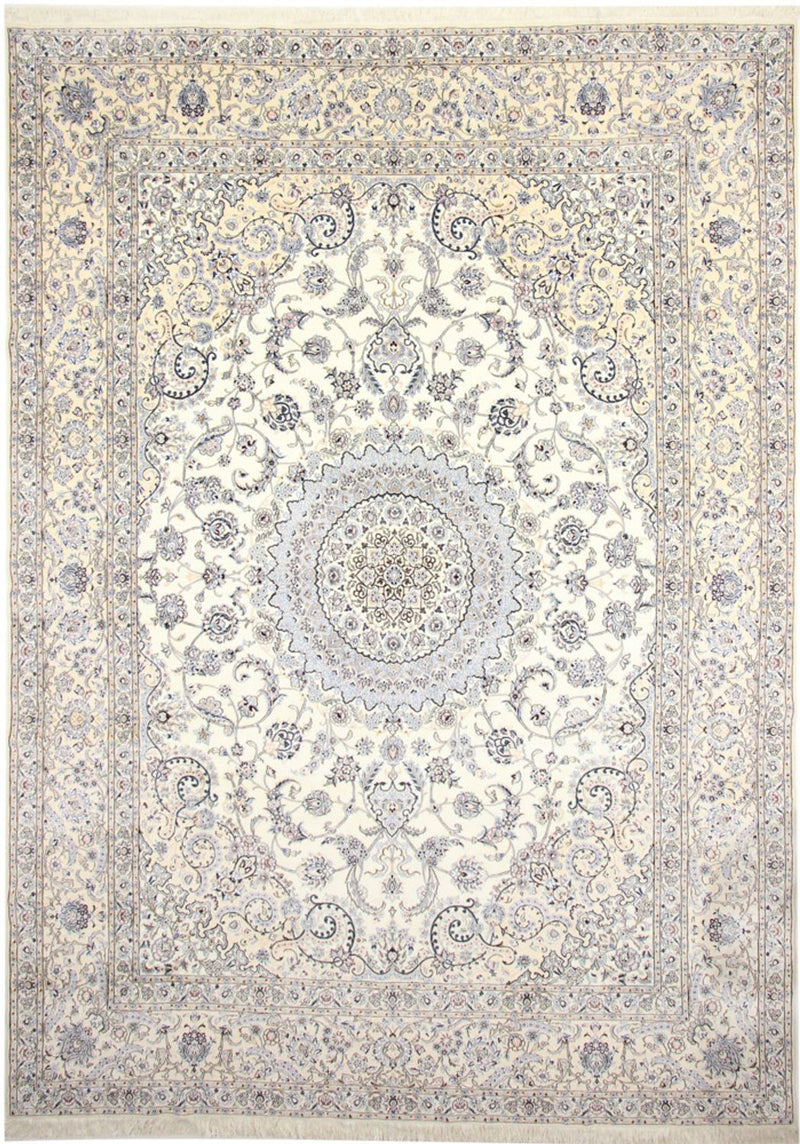 Alfombra Persa - Nain - Real - 415 x 300 cm - crema