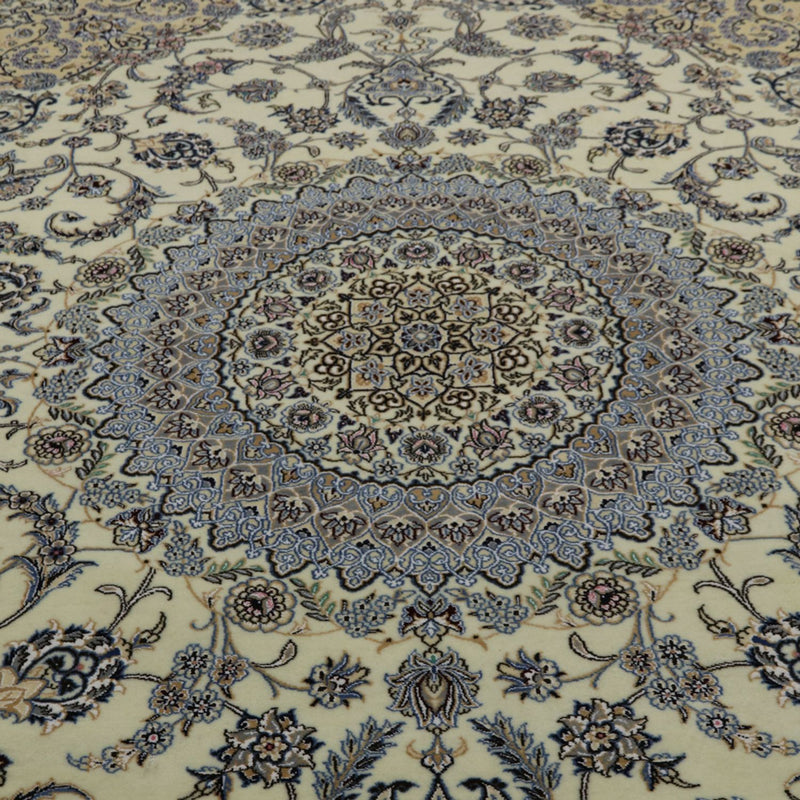 Alfombra Persa - Nain - Real - 415 x 300 cm - crema