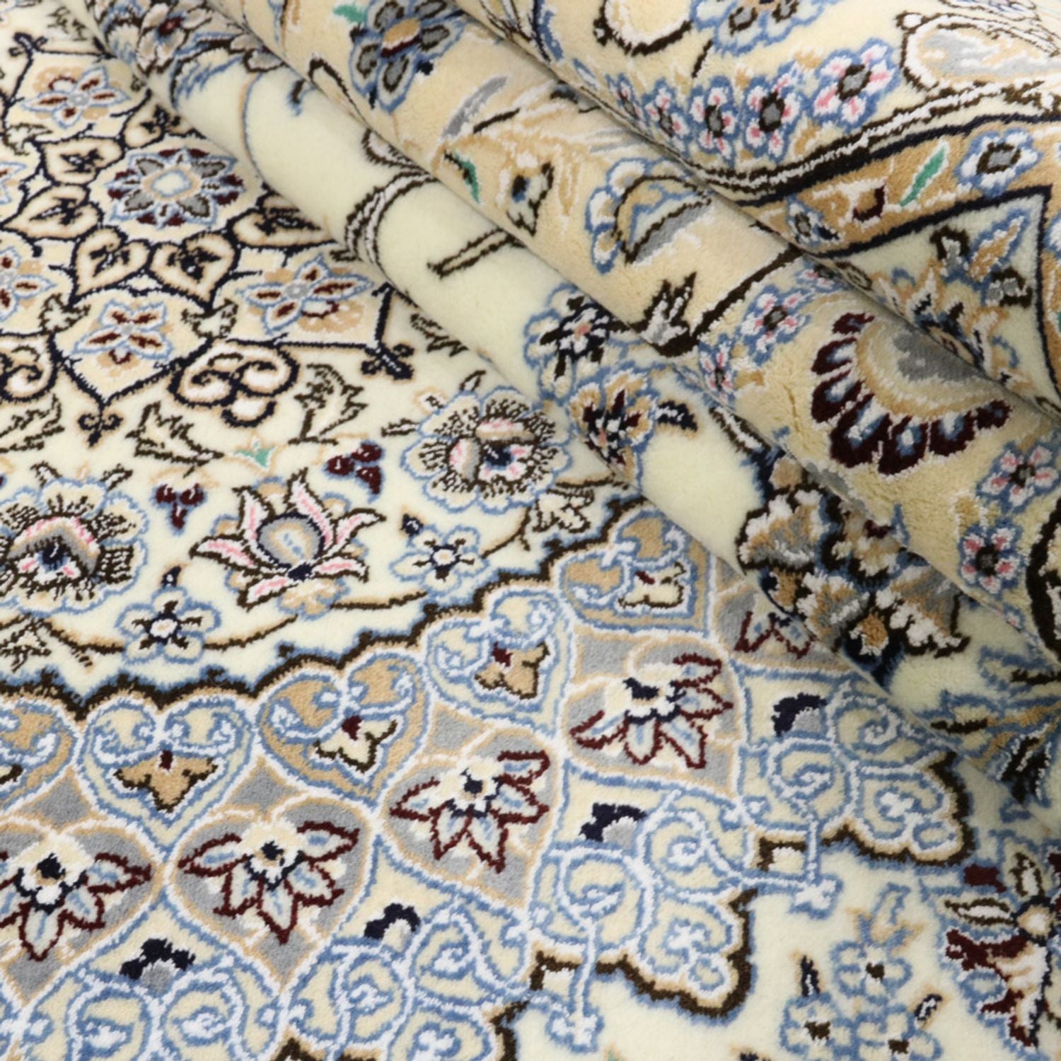 Alfombra Persa - Nain - Real - 415 x 300 cm - crema