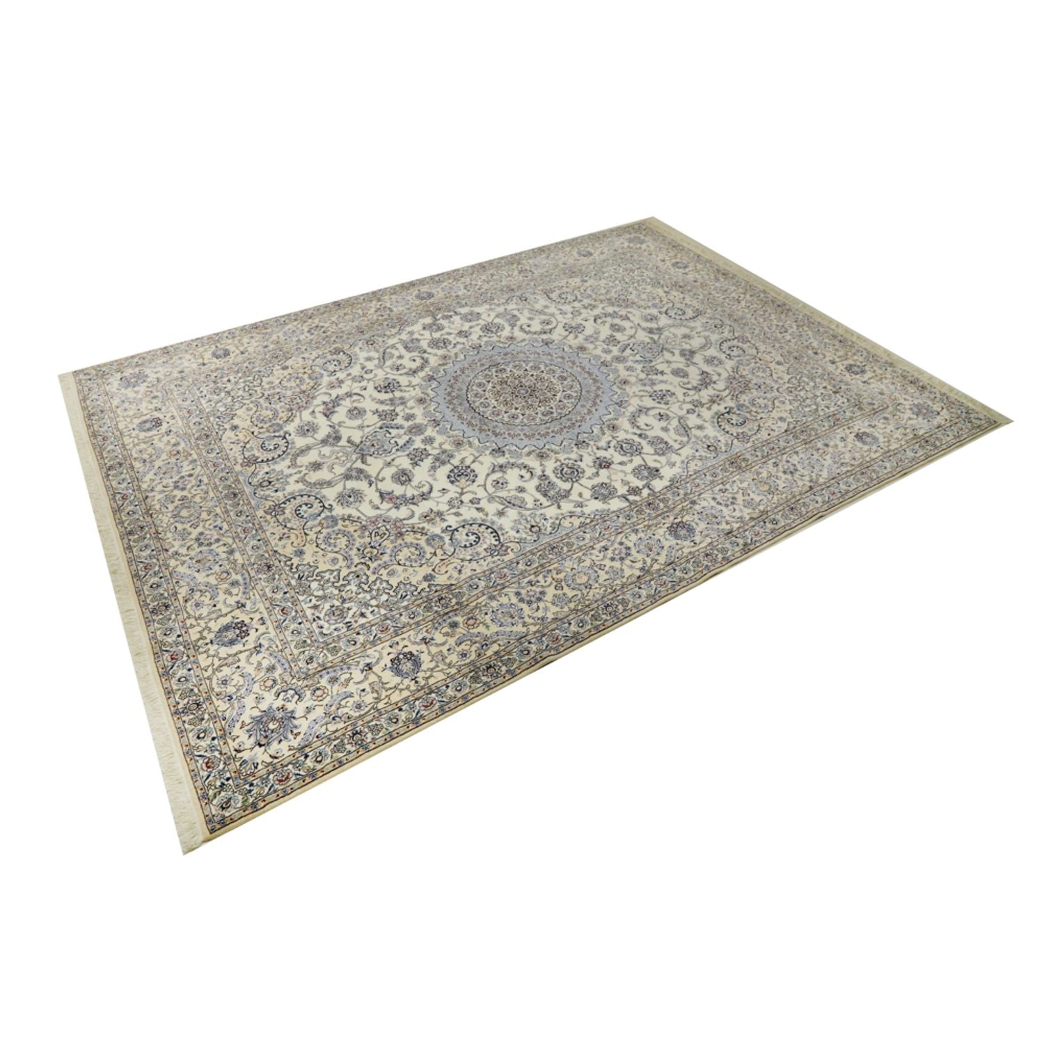 Alfombra Persa - Nain - Real - 415 x 300 cm - crema