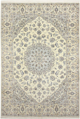 Alfombra Persa - Nain - Real - 360 x 245 cm - crema