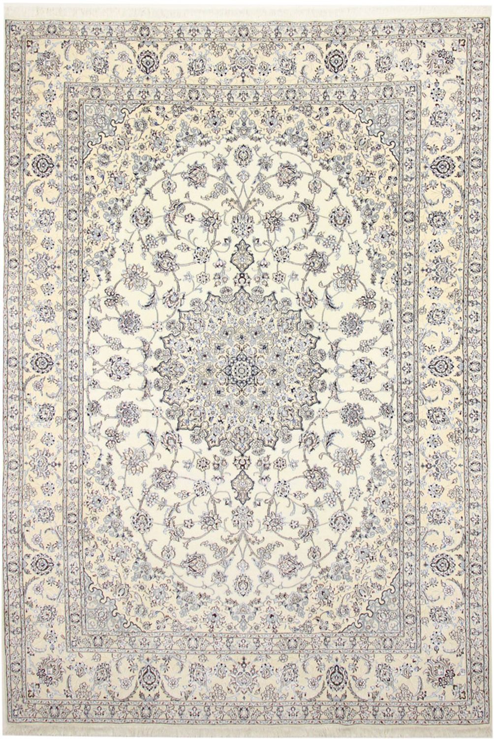 Alfombra Persa - Nain - Real - 361 x 249 cm - crema