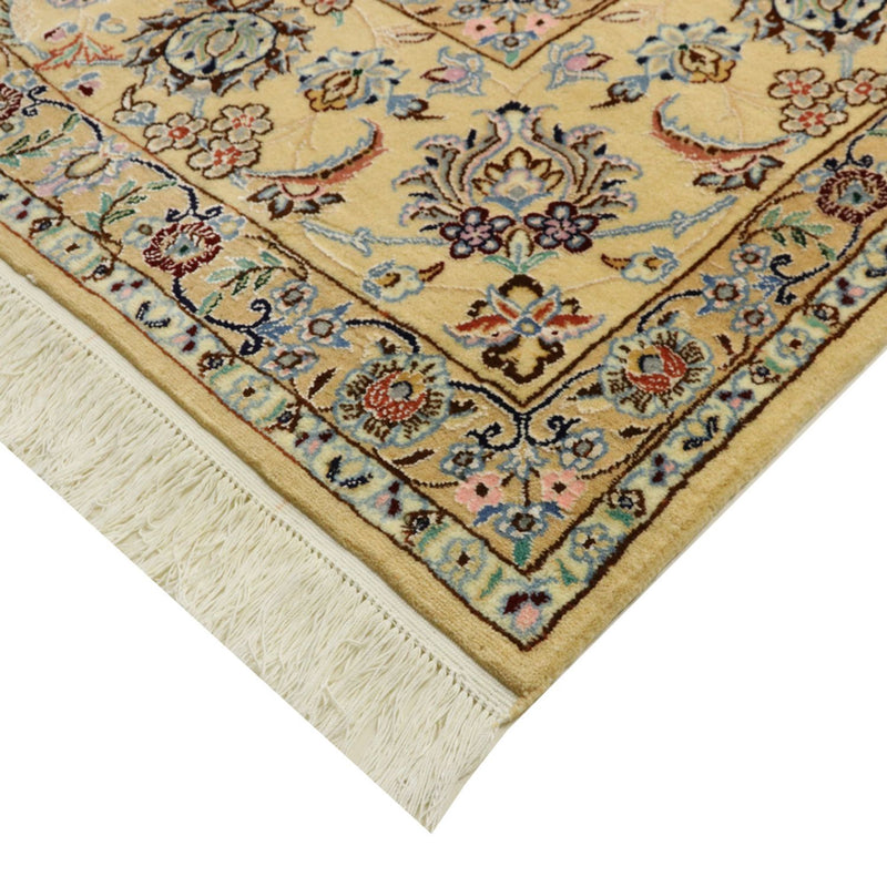 Alfombra Persa - Nain - Real - 350 x 254 cm - azul oscuro