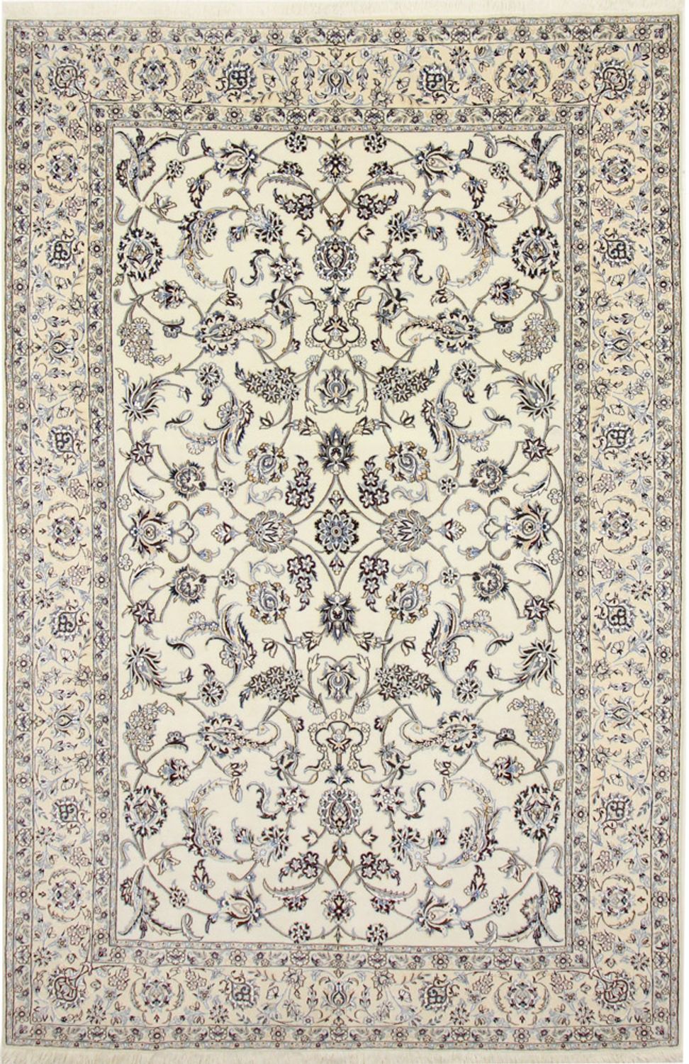 Alfombra Persa - Nain - Real - 308 x 204 cm - crema