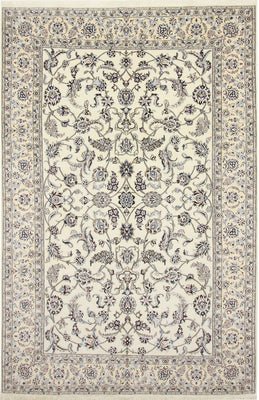 Alfombra Persa - Nain - Real - 308 x 204 cm - crema