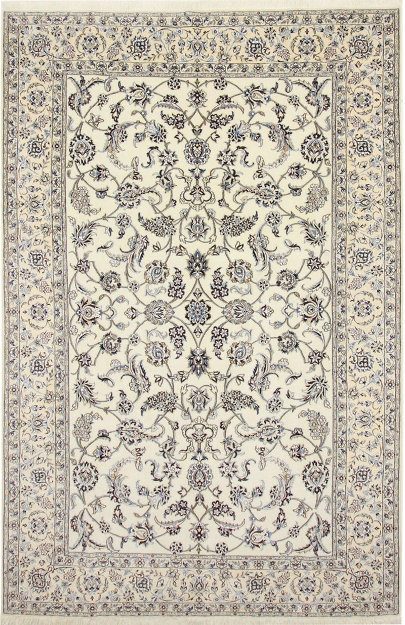 Alfombra Persa - Nain - Real - 308 x 204 cm - crema