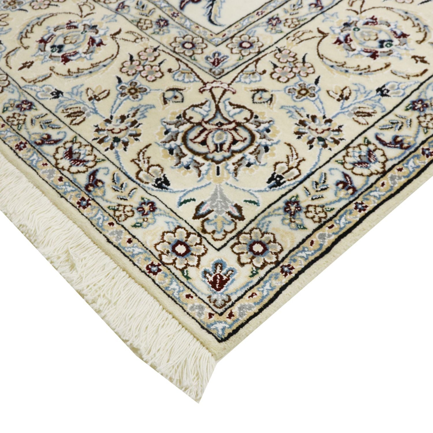 Alfombra Persa - Nain - Real - 308 x 204 cm - crema