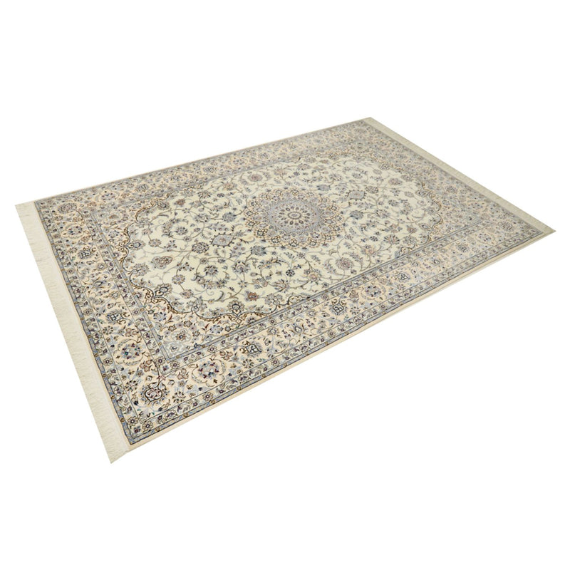 Alfombra Persa - Nain - Real - 305 x 205 cm - crema
