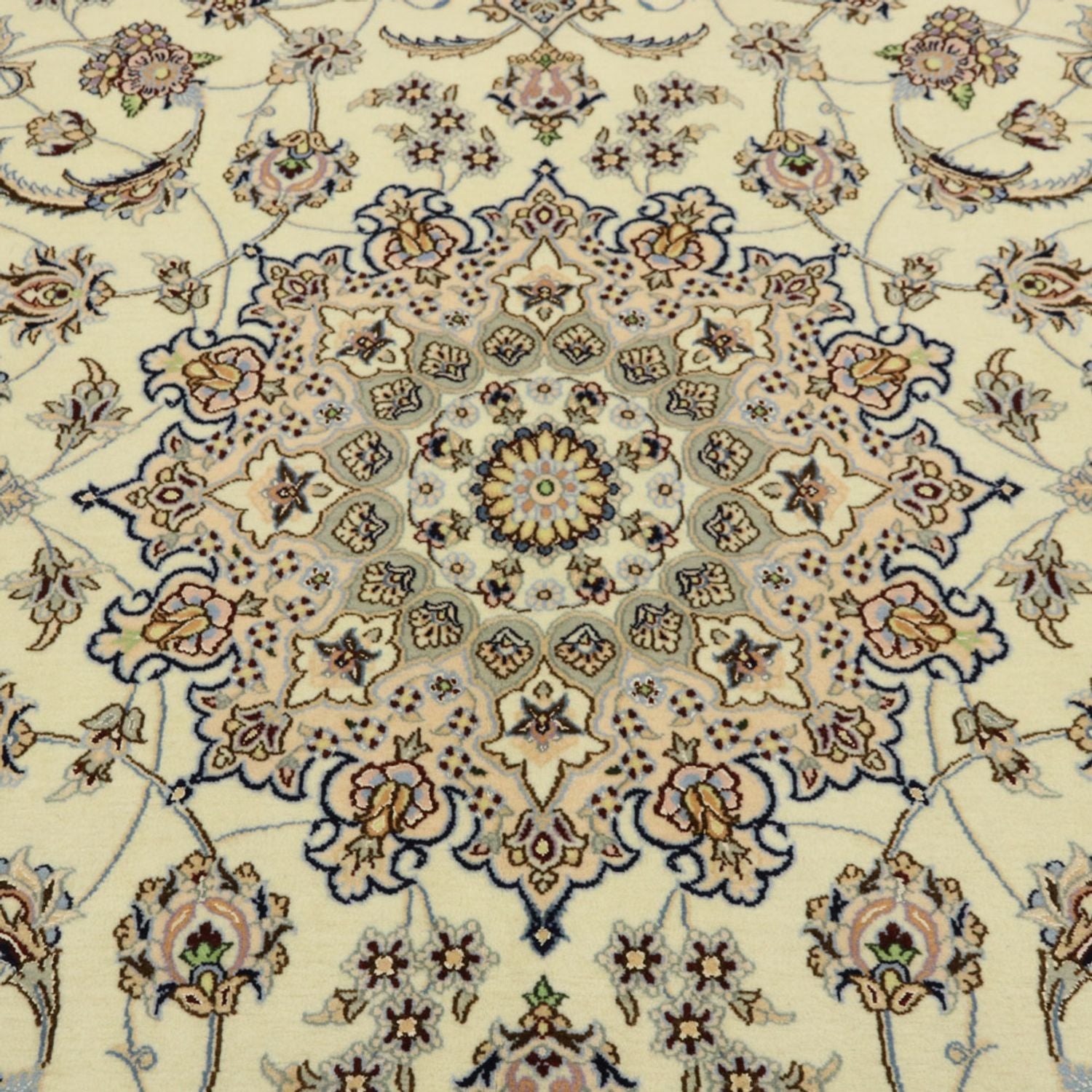 Alfombra Persa - Nain - Real - 302 x 205 cm - crema