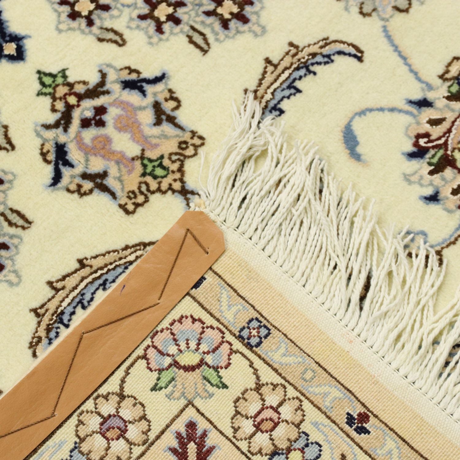 Alfombra Persa - Nain - Real - 302 x 205 cm - crema