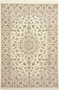 Alfombra Persa - Nain - Real - 307 x 208 cm - crema