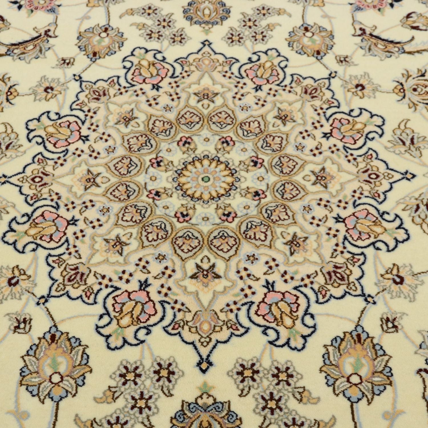 Alfombra Persa - Nain - Real - 307 x 208 cm - crema
