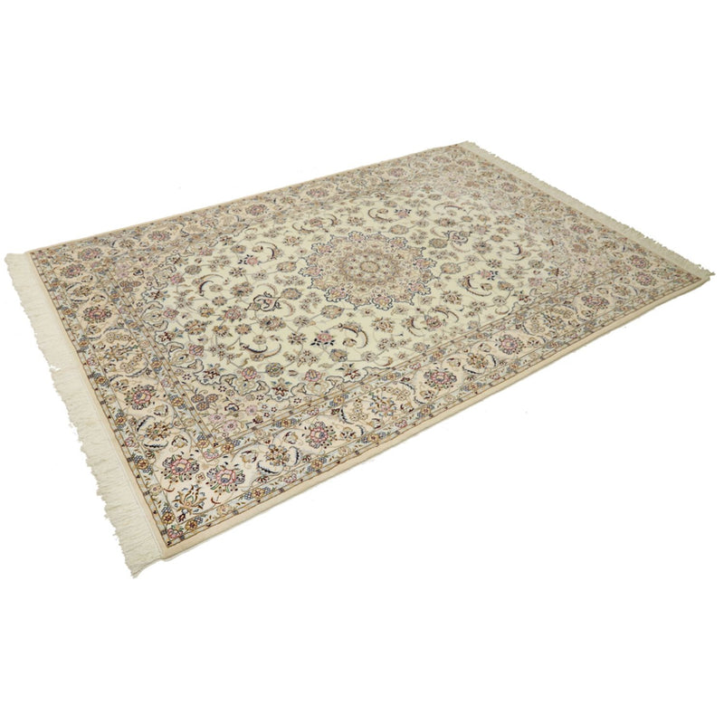 Alfombra Persa - Nain - Real - 307 x 208 cm - crema