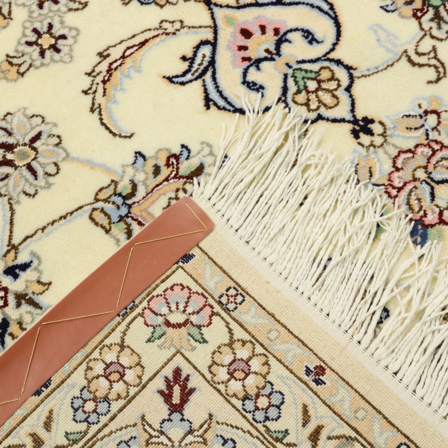Alfombra Persa - Nain - Real - 307 x 208 cm - crema