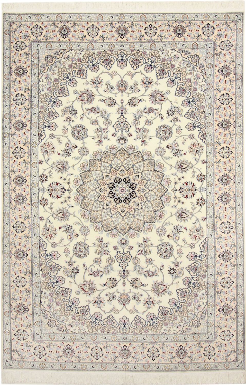 Alfombra Persa - Nain - Real - 300 x 200 cm - crema