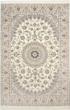Alfombra Persa - Nain - Real - 300 x 200 cm - crema
