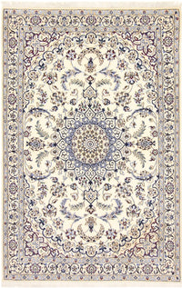Alfombra Persa - Nain - Real - 180 x 118 cm - crema